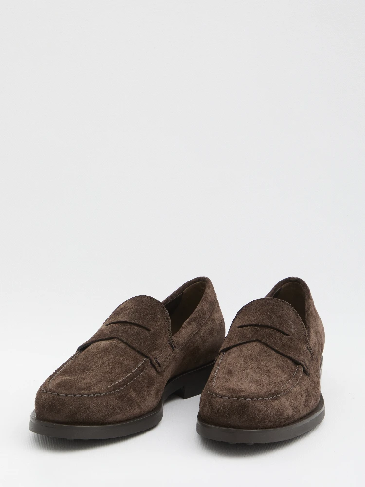 Suede leather loafer alternative
