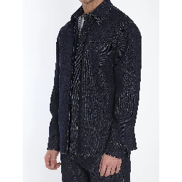 Indigo denim shirt