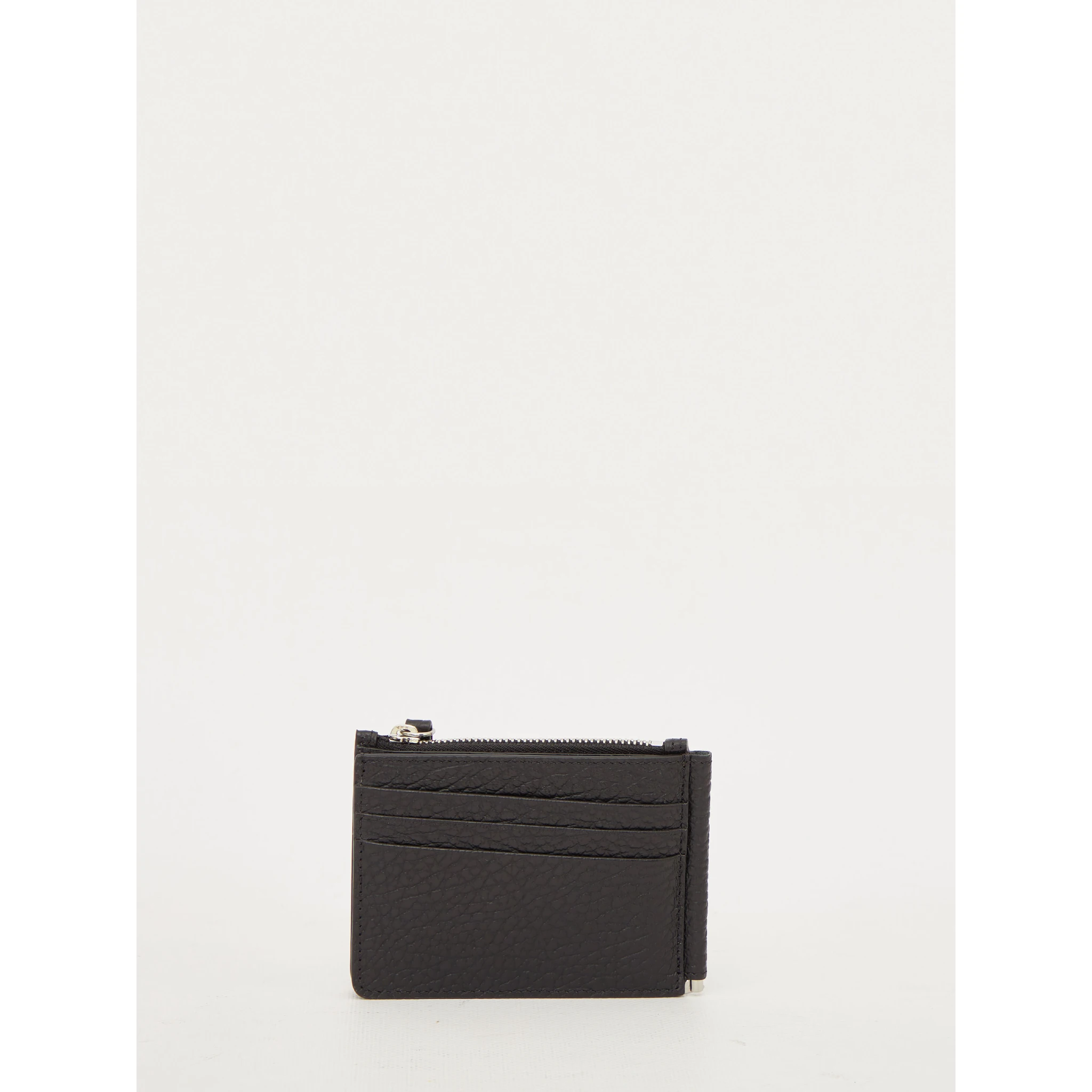 Black leather wallet