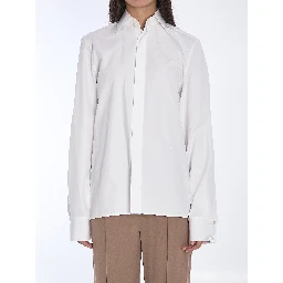 قميص من قماش البوبلين القطني