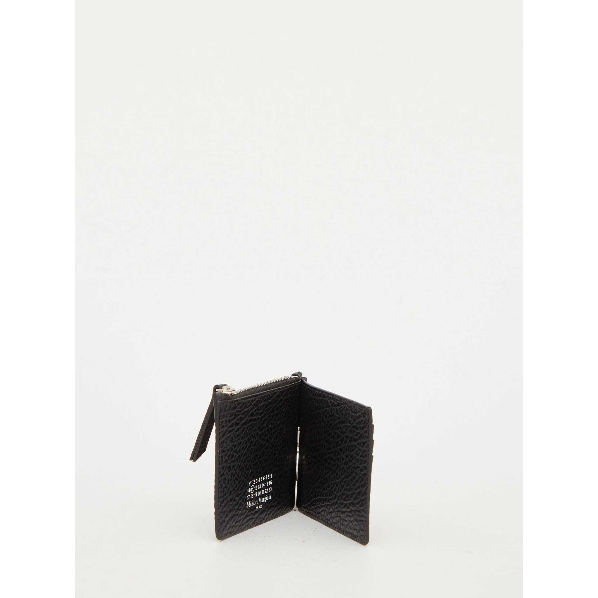 Black leather wallet