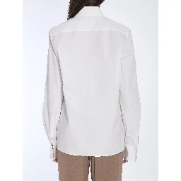 قميص من قماش البوبلين القطني