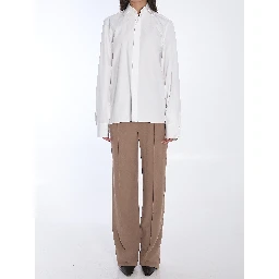 قميص من قماش البوبلين القطني