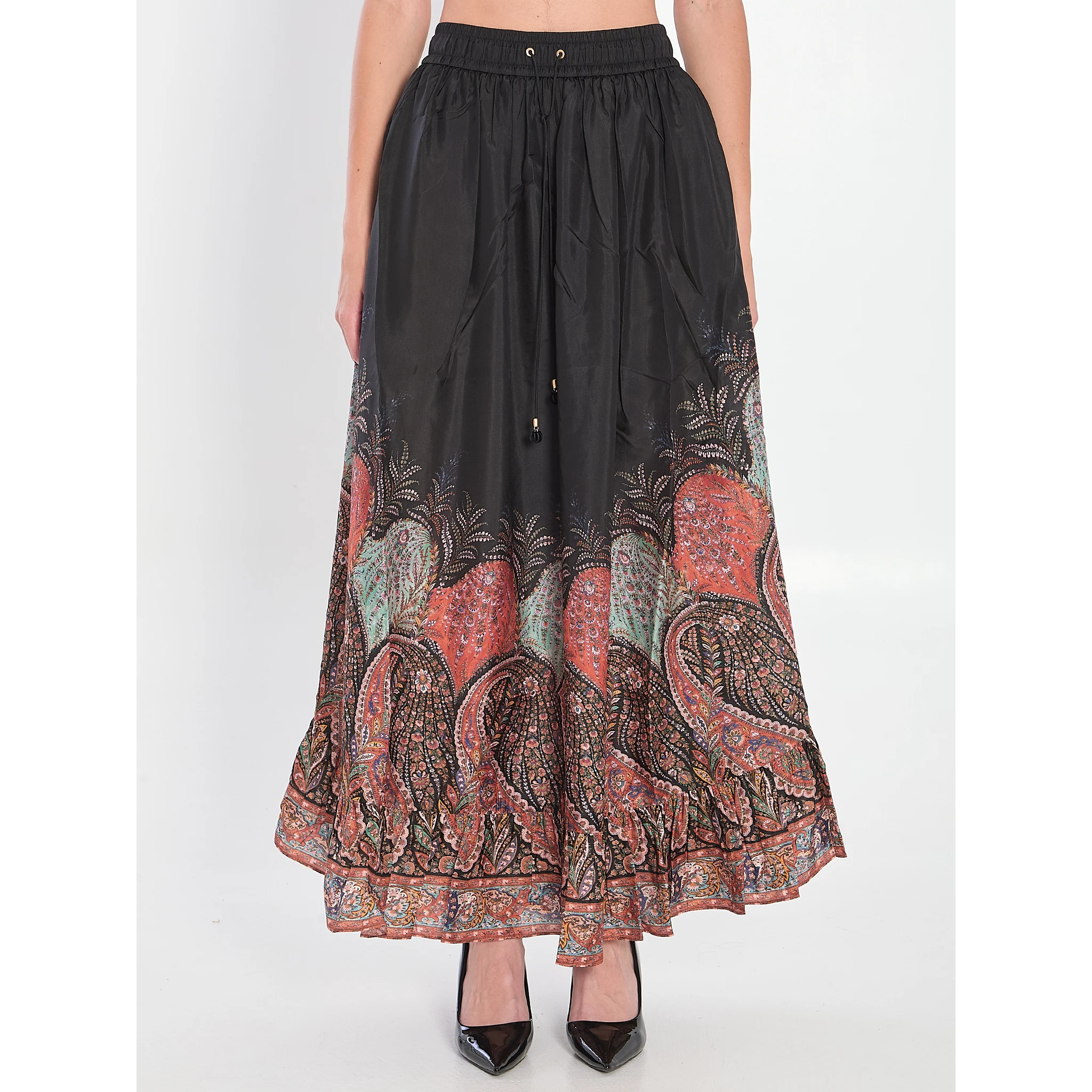 Rhiannon Ruffle Maxi Skirt
