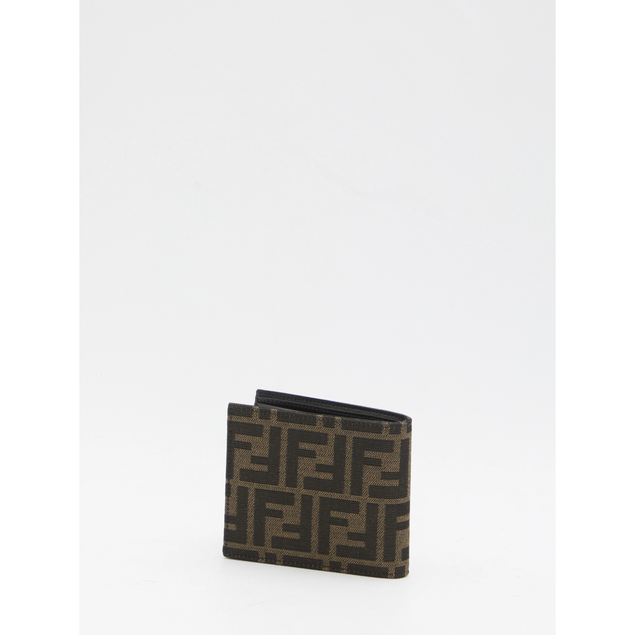 FF jacquard Bi-fold wallet