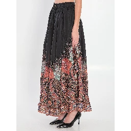 Rhiannon Ruffle Maxi Skirt
