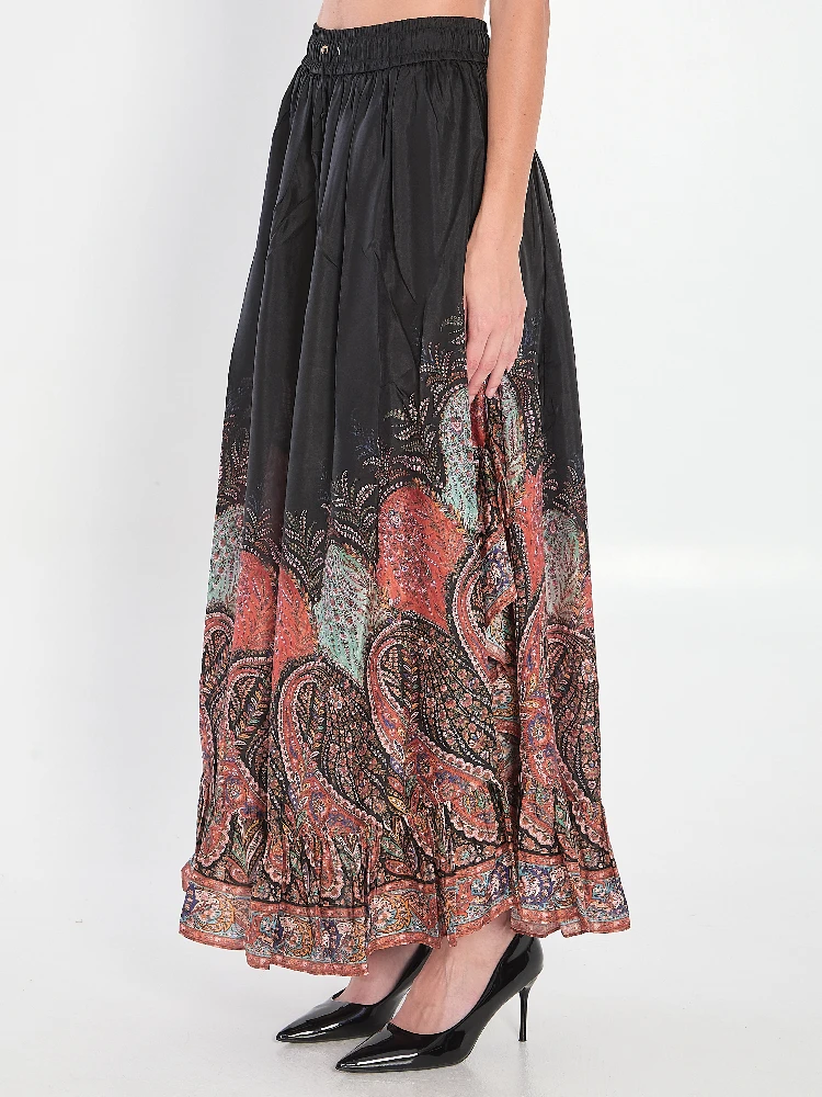 Rhiannon Ruffle Maxi Skirt alternative