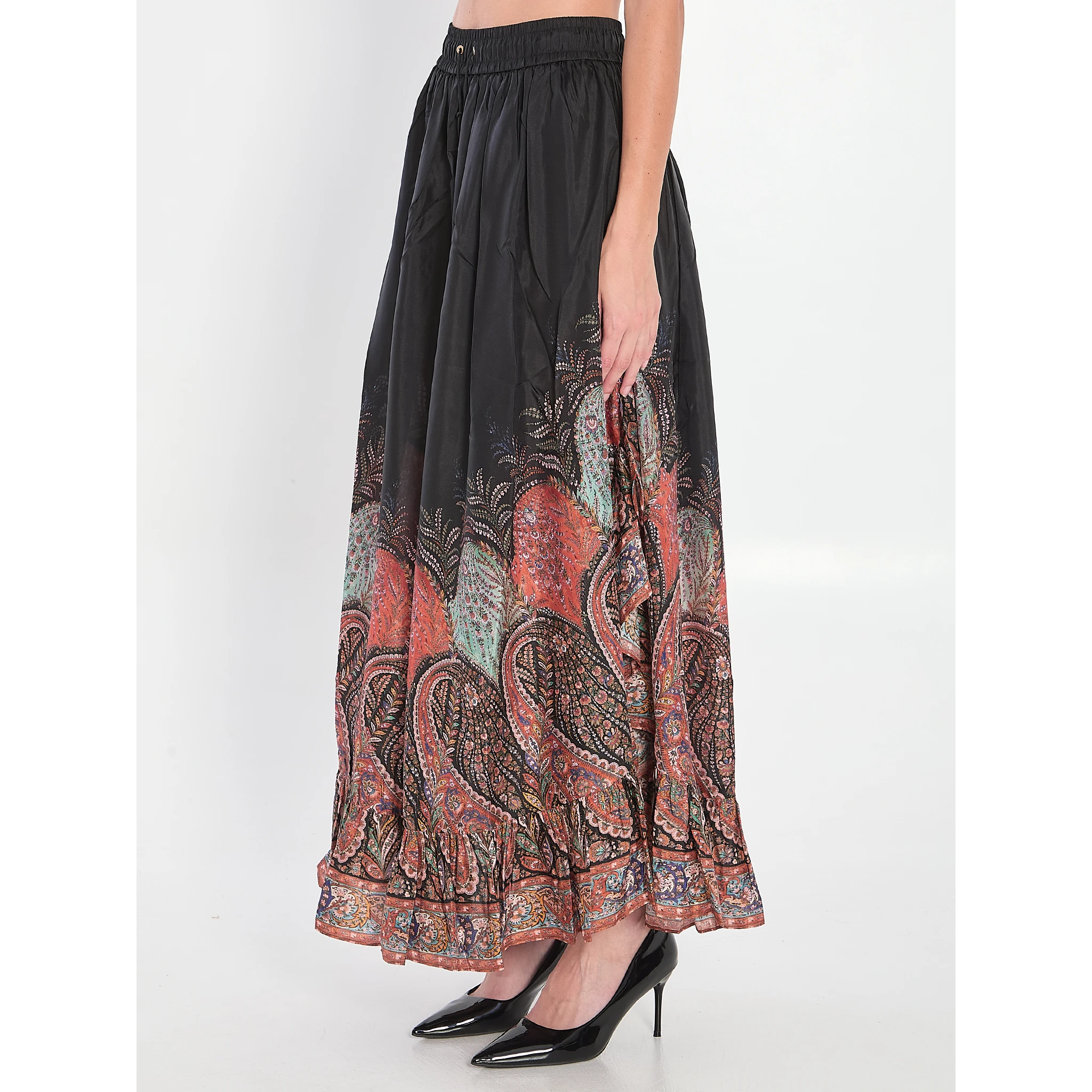 Rhiannon Ruffle Maxi Skirt