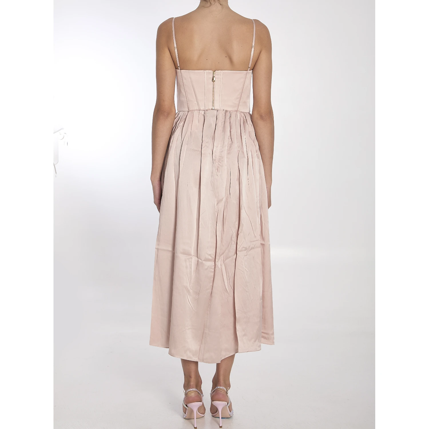 Corset midi dress