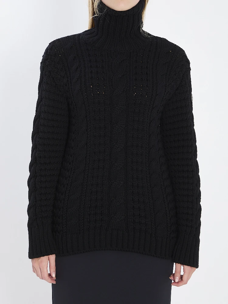 EE72 turtleneck sweater tricot