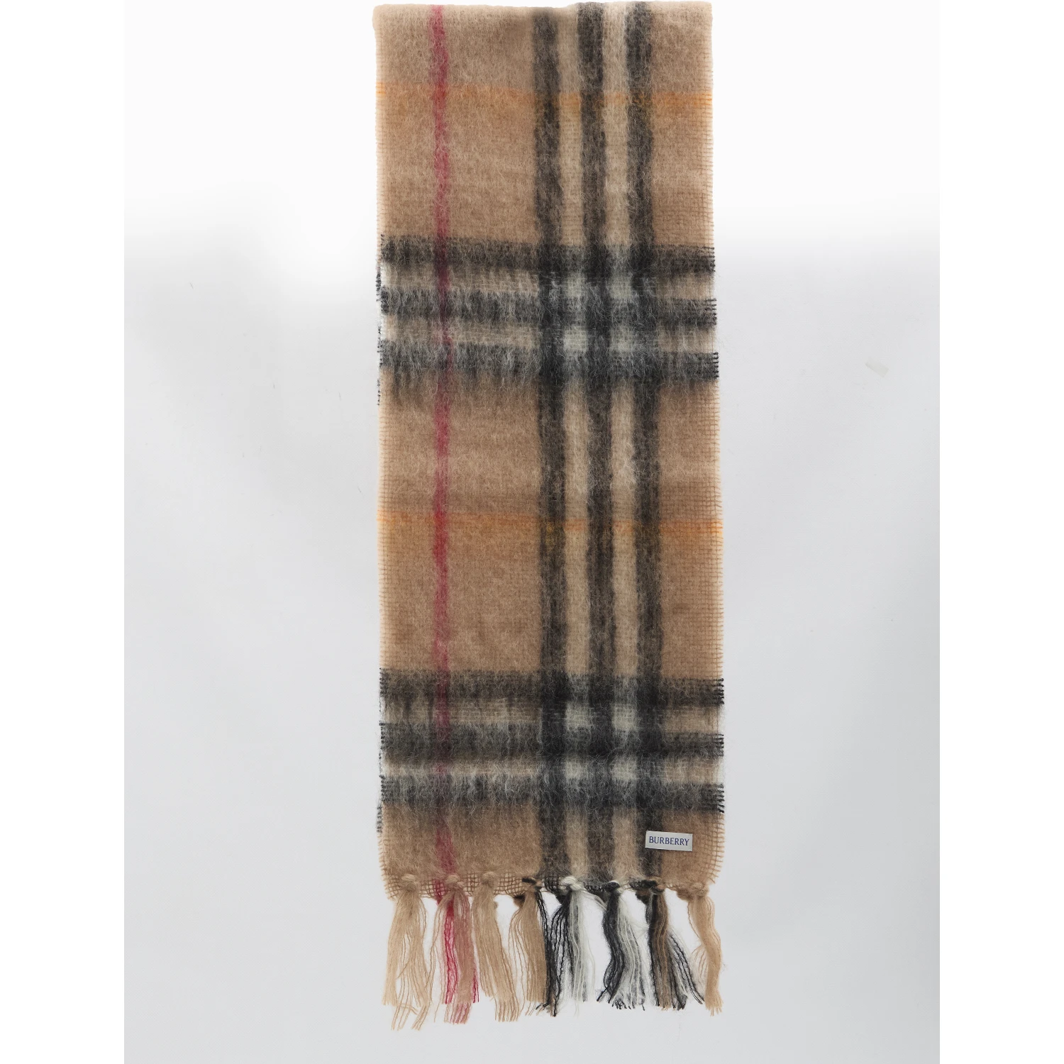 Check printed scarf