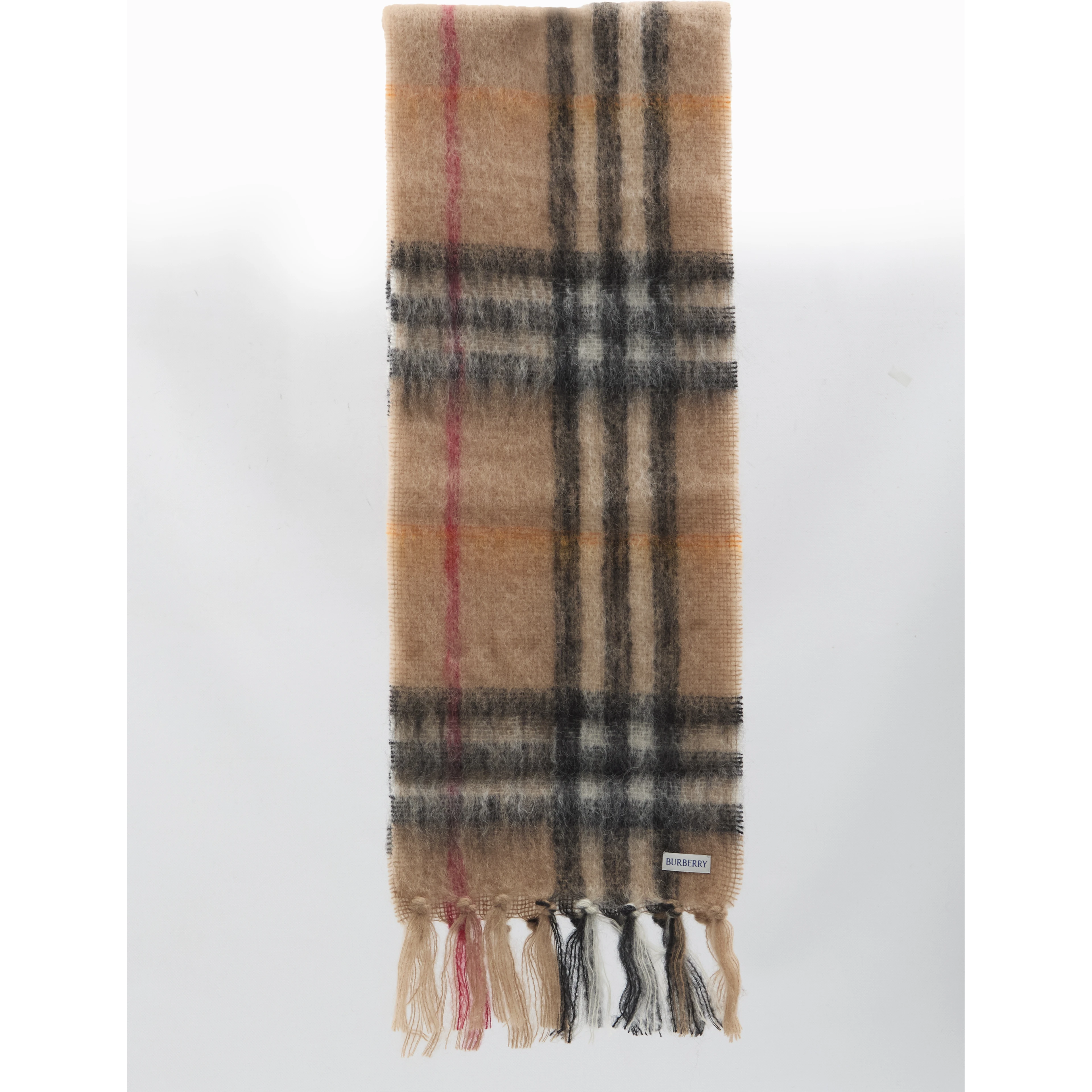 Check printed scarf