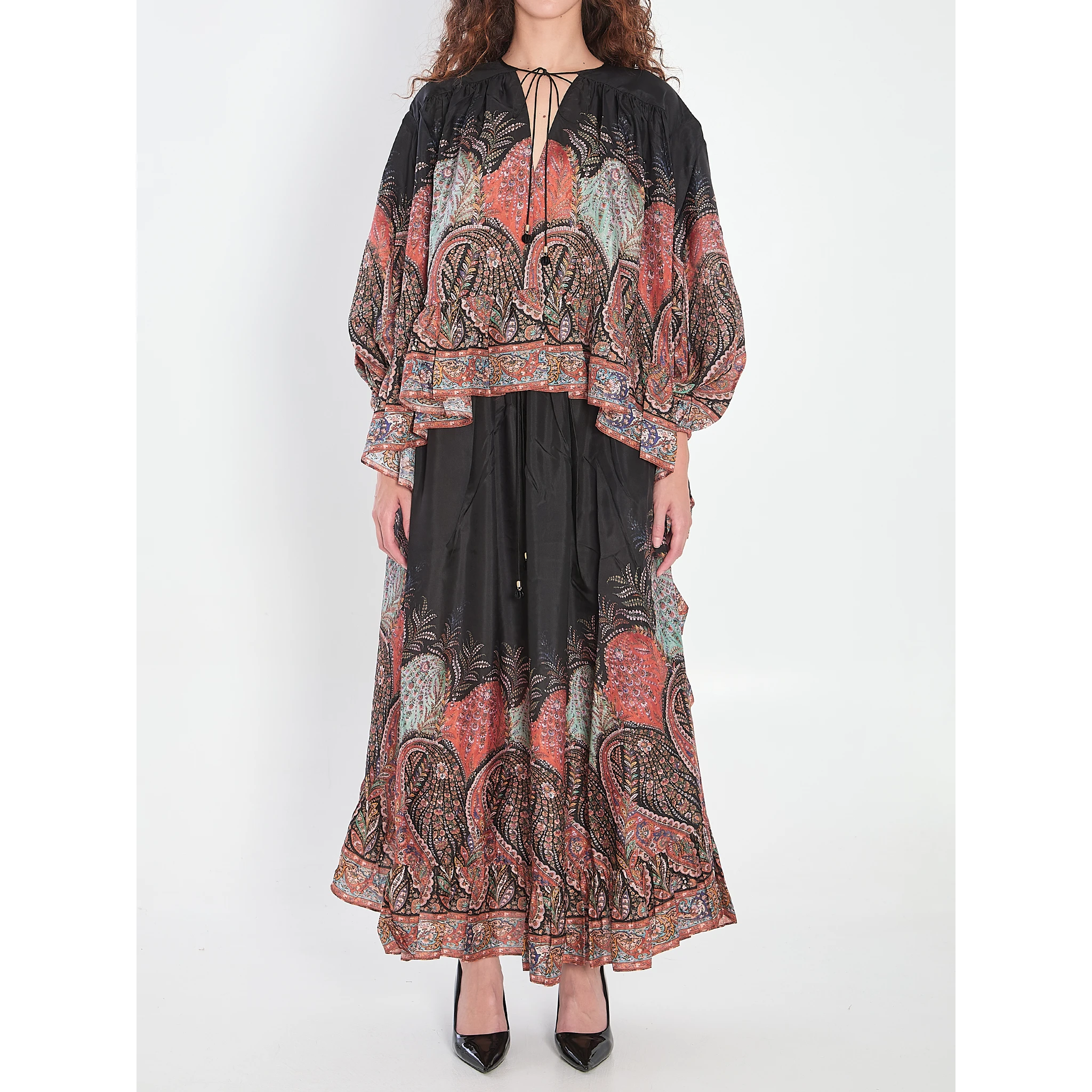 Rhiannon Ruffle Maxi Skirt