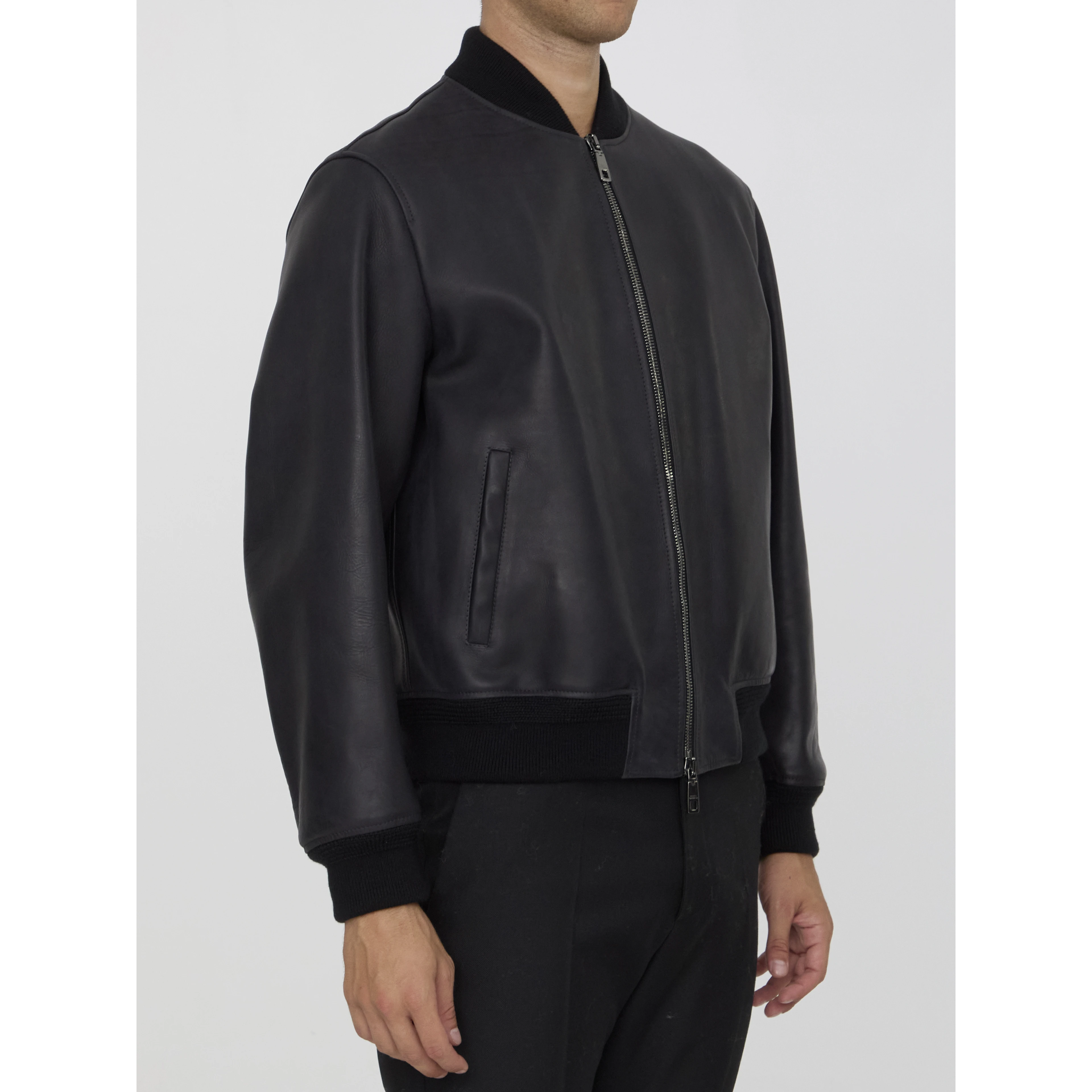 Leather jacket