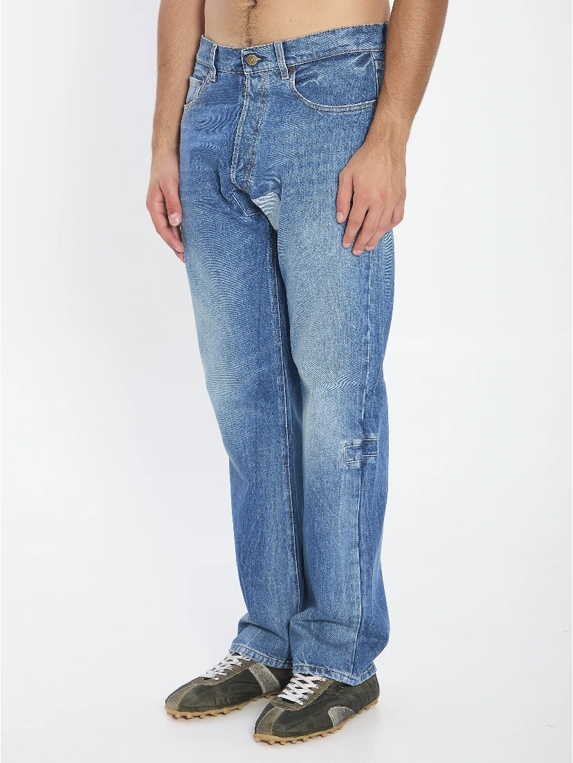 Jeans with patch