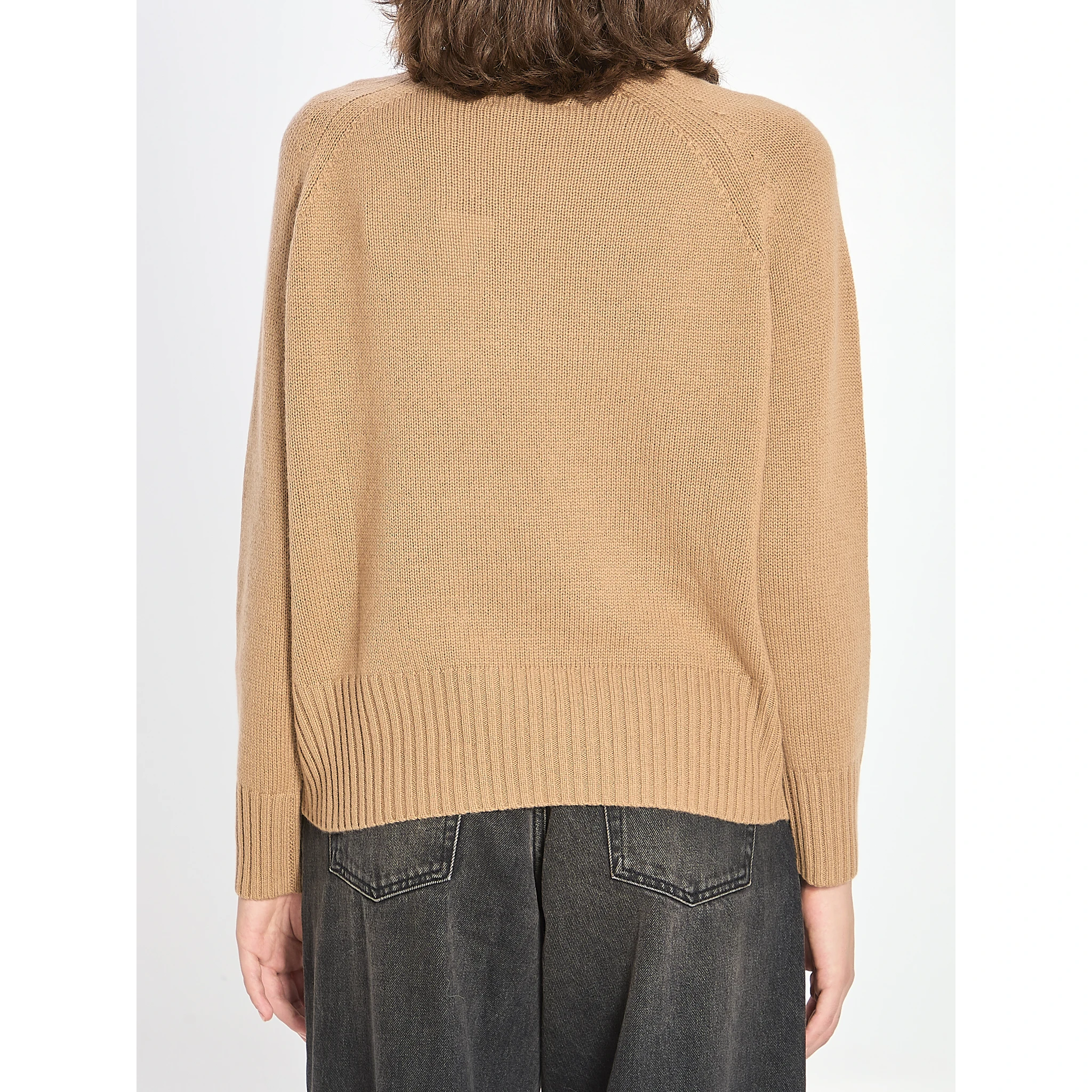 Turtleneck in wool and cashmere