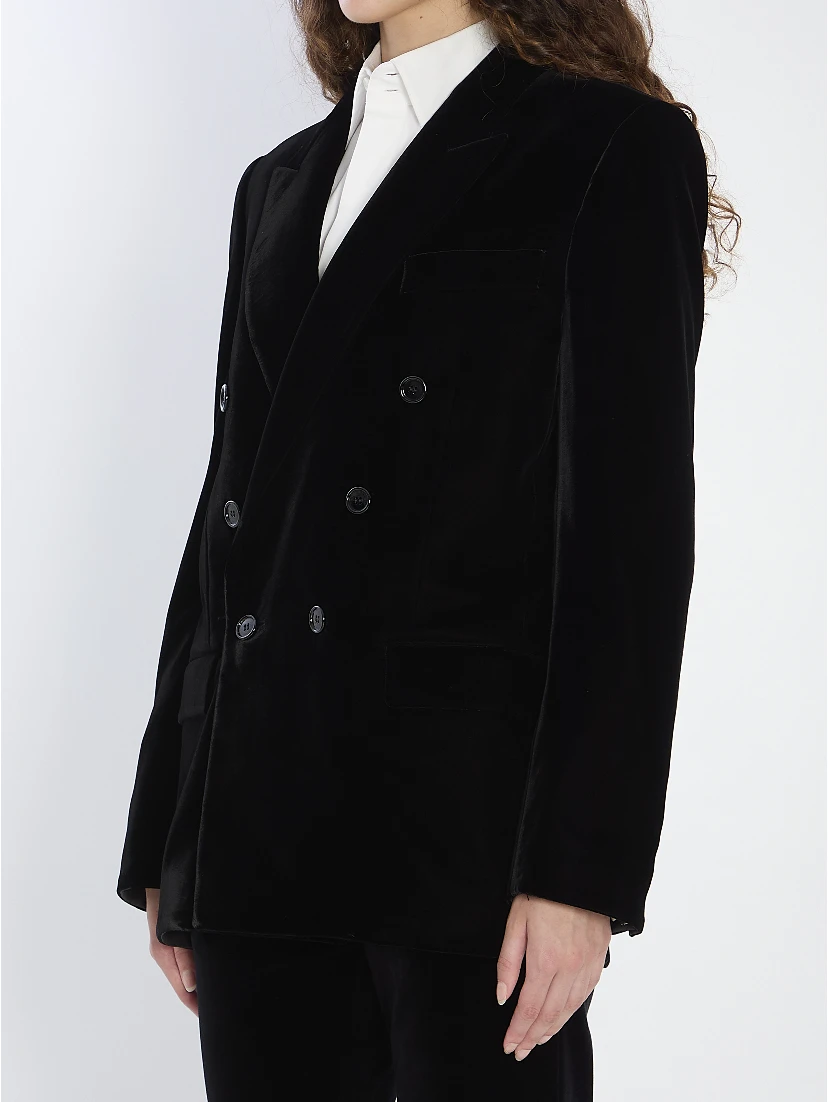 Cassandre jacket in velvet