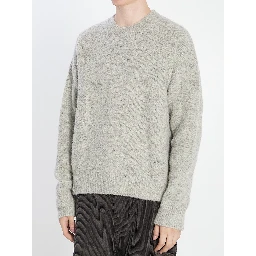 Sweater in alpaca and wool