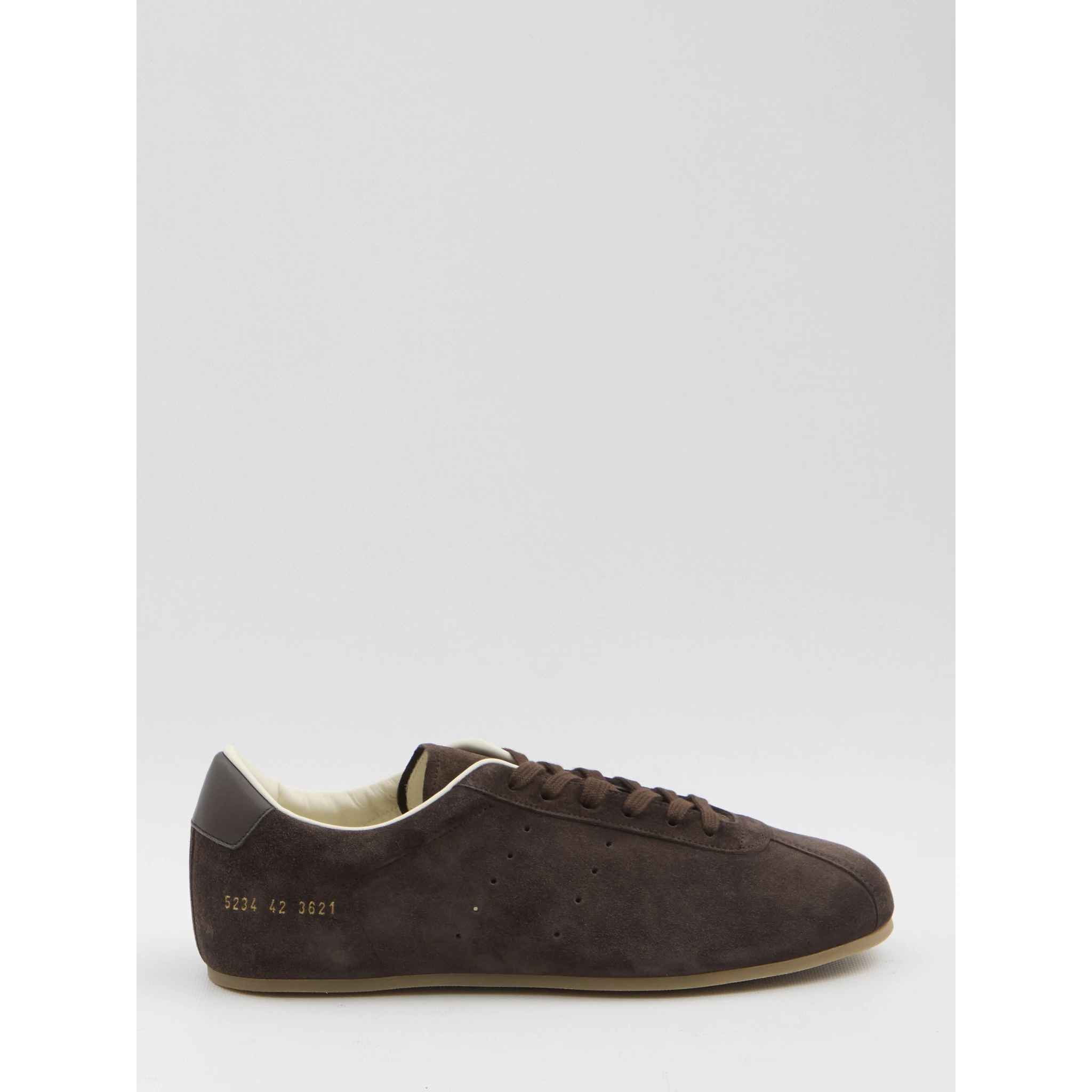 Driving sneakers in suede