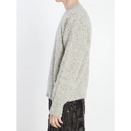 Sweater in alpaca and wool