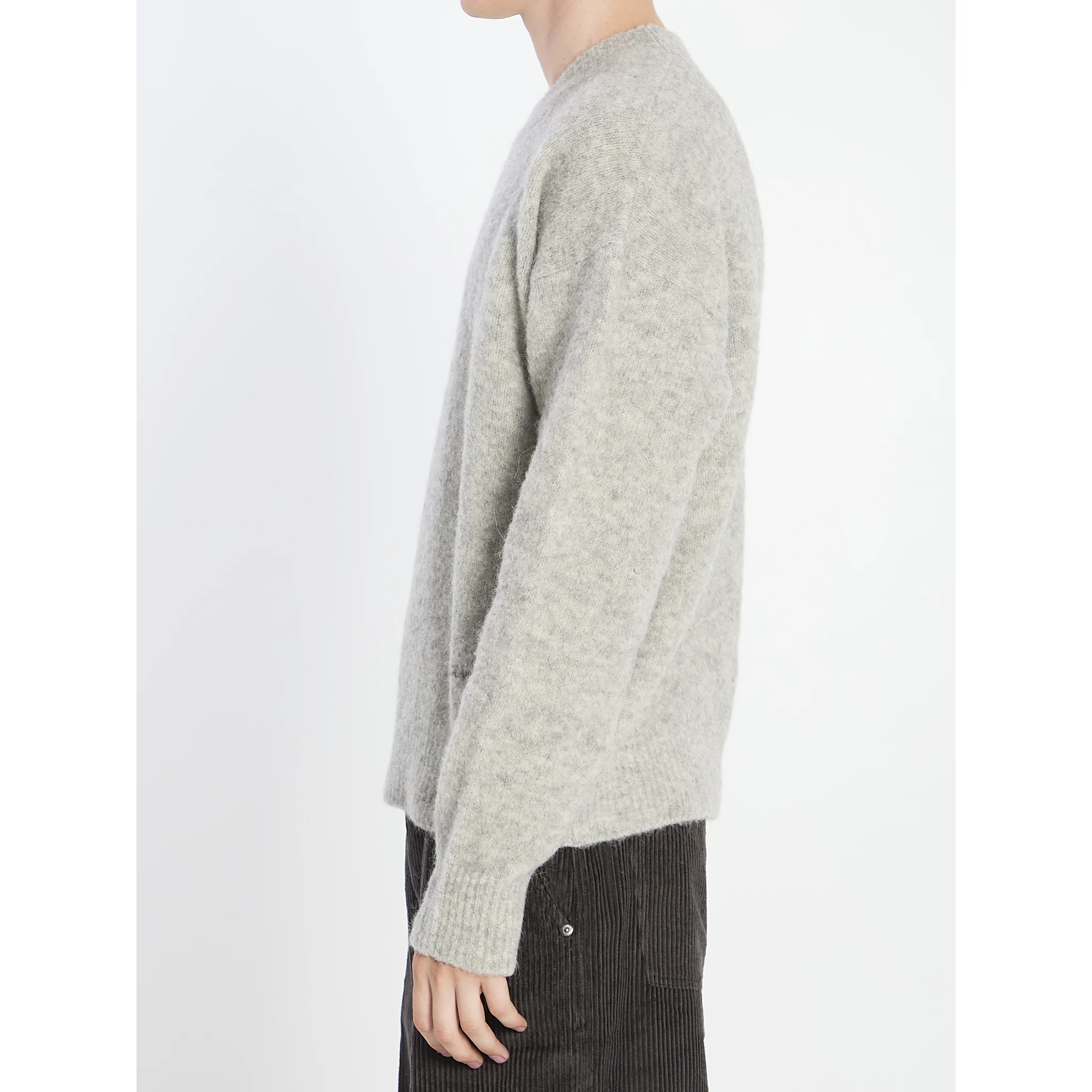 Sweater in alpaca and wool