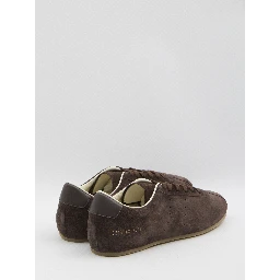 Driving sneakers in suede