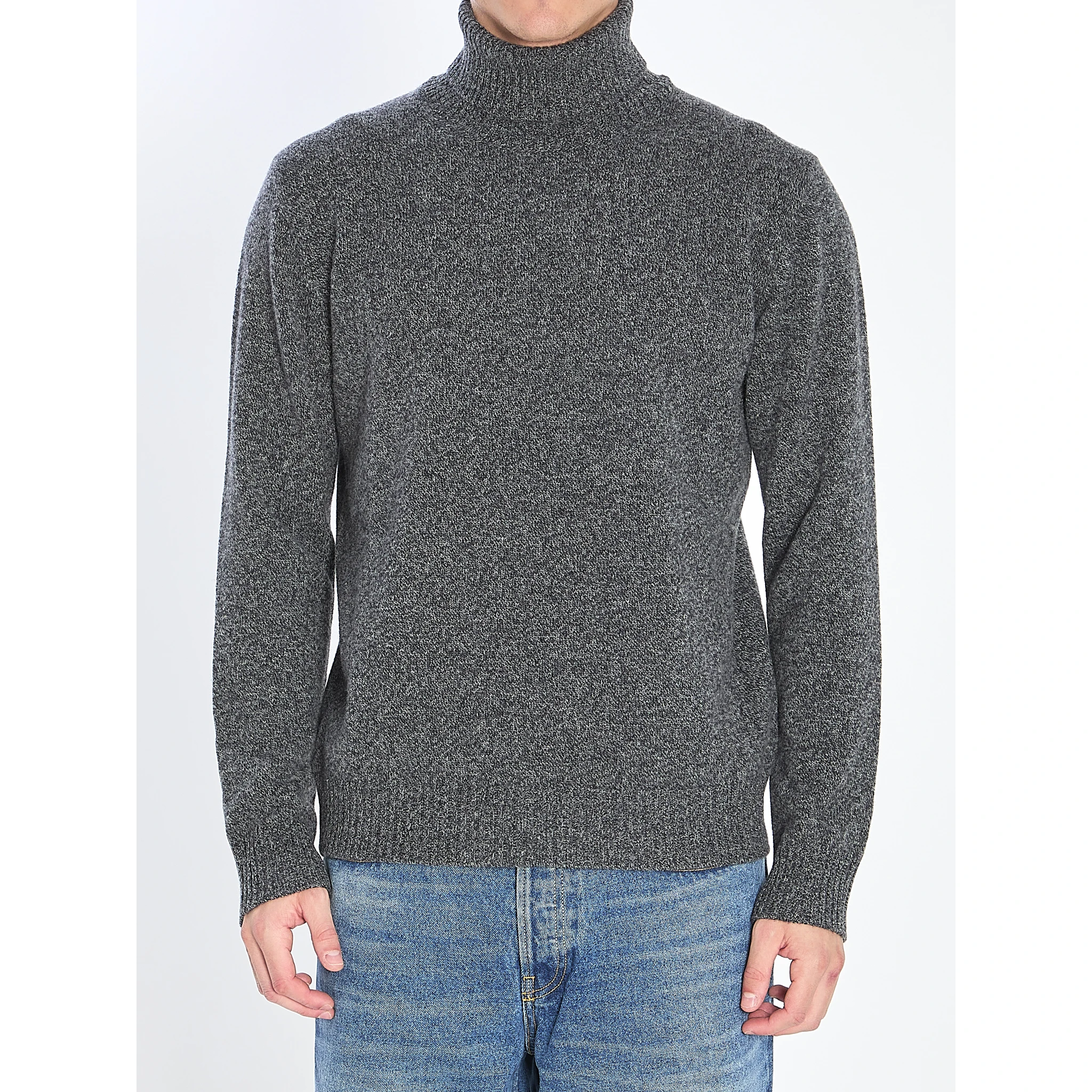 Mouline turtleneck sweater