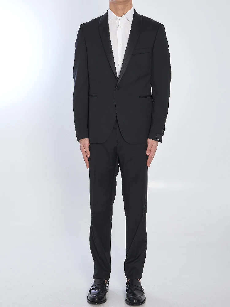 Tuxedo in virgin wool