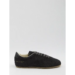 Driving sneakers in suede