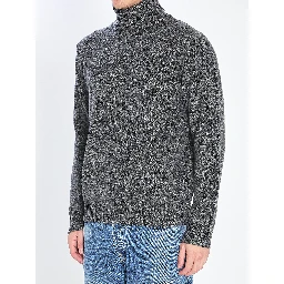 Mouline turtleneck sweater