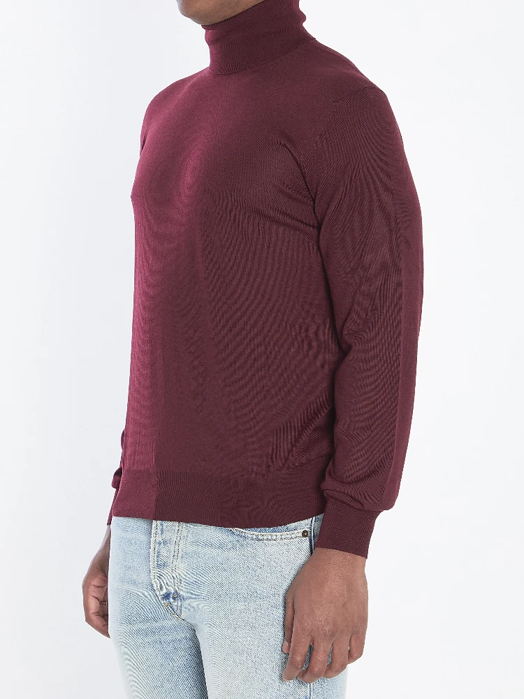 Wool turtleneck sweater alternative