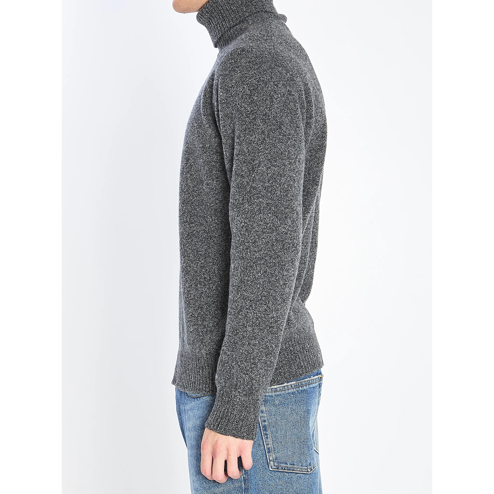 Mouline turtleneck sweater