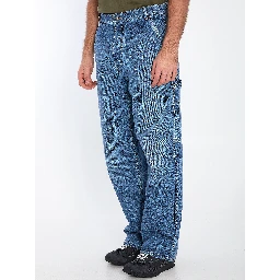 Vintage Indigo cargo jeans