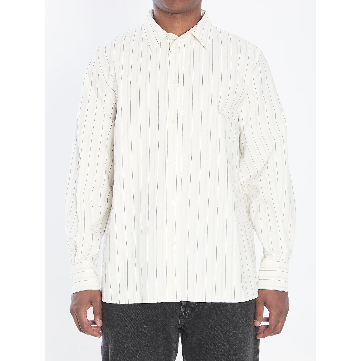 Cassandre shirt in striped cotton