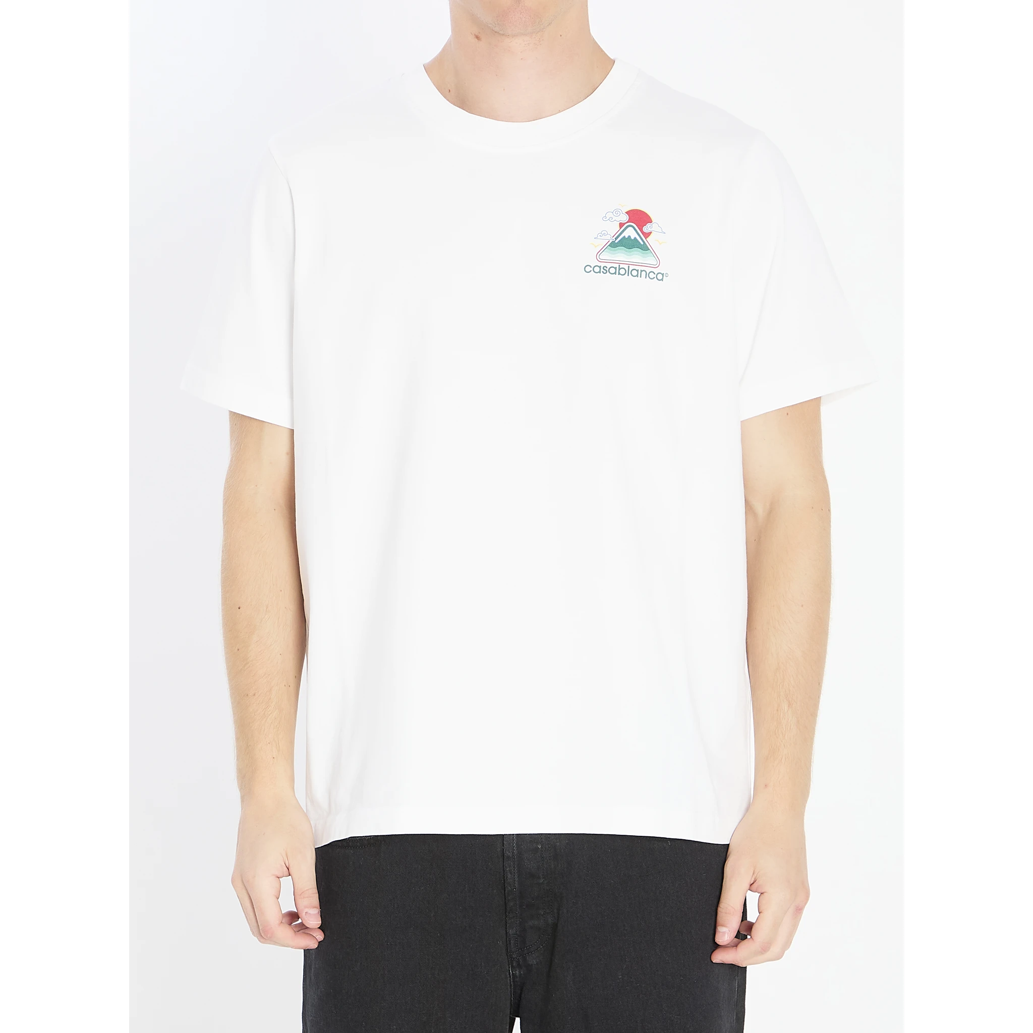Montagne ondulée printed t-shirt