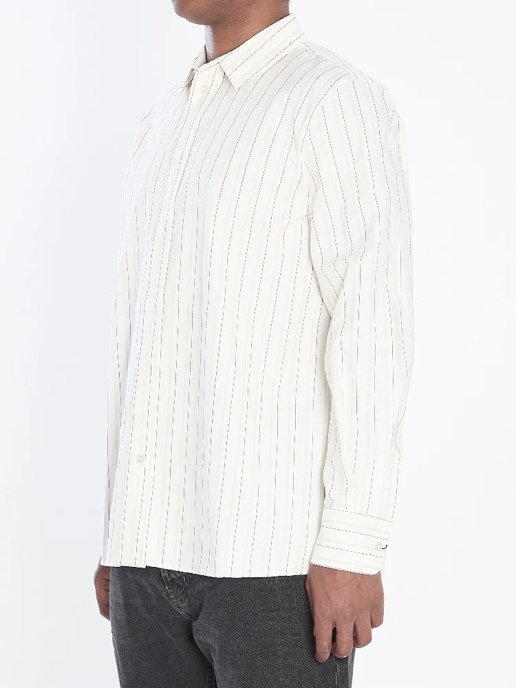 Cassandre shirt in striped cotton alternative