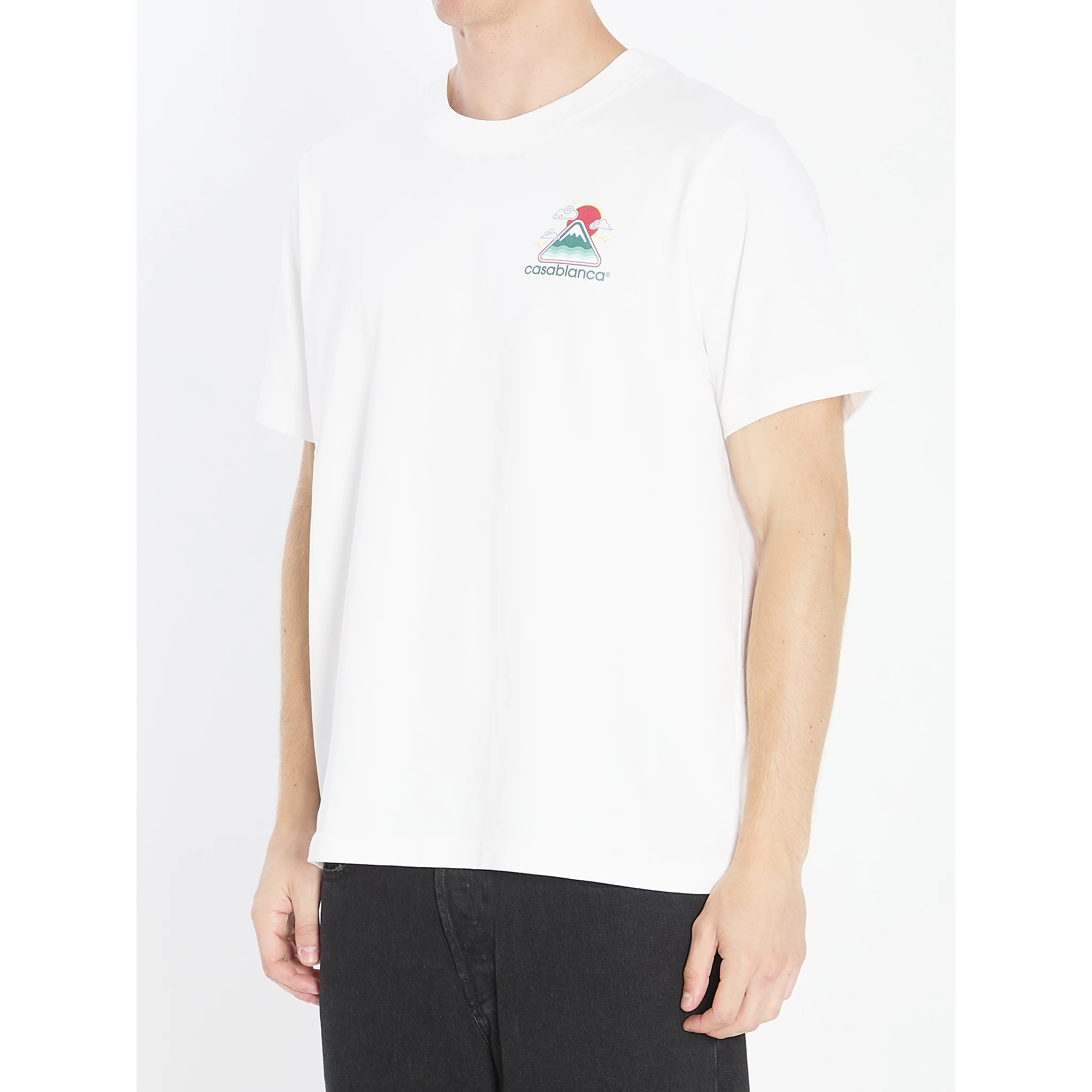 Montagne ondulée printed t-shirt