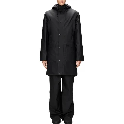 Rains Coats Black