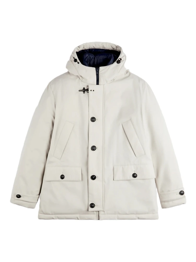 Fay Coats Light Grey