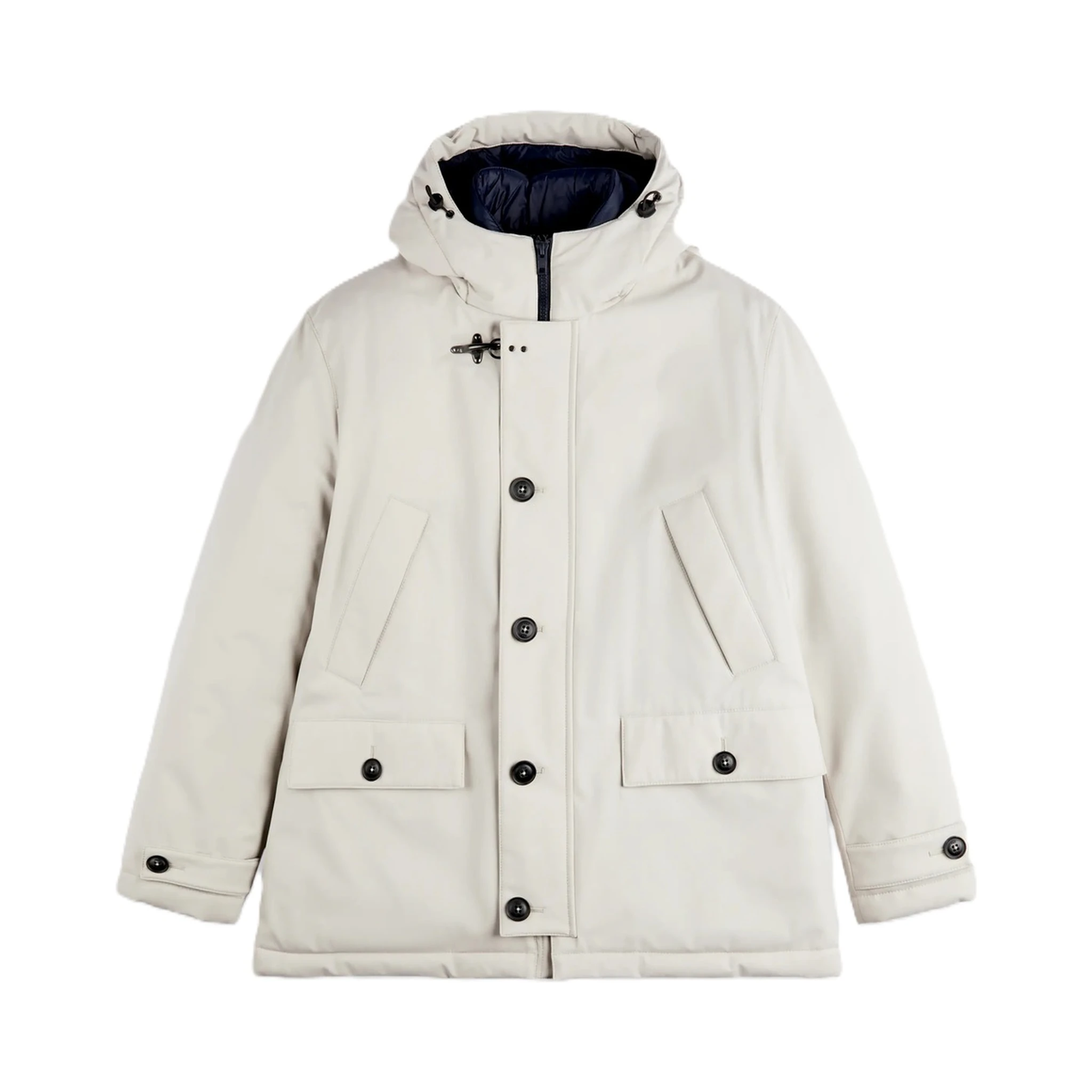 Fay Coats Light Grey