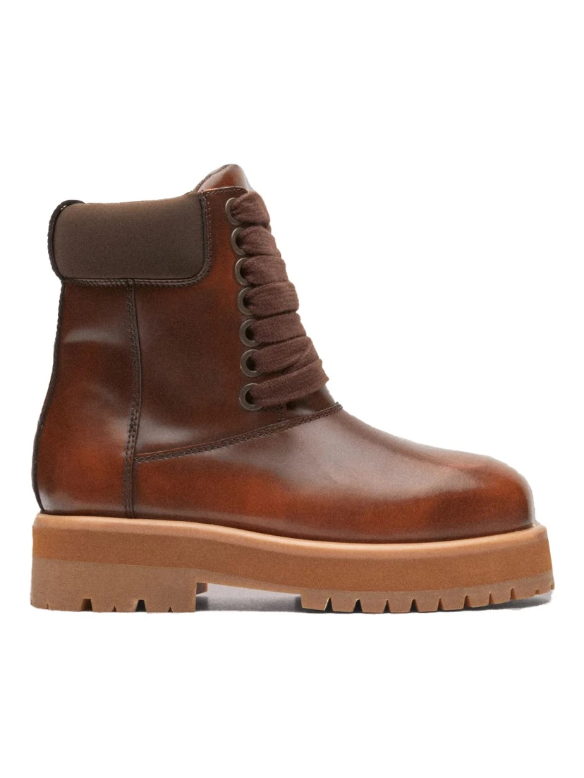 PDF Flat shoes Brown