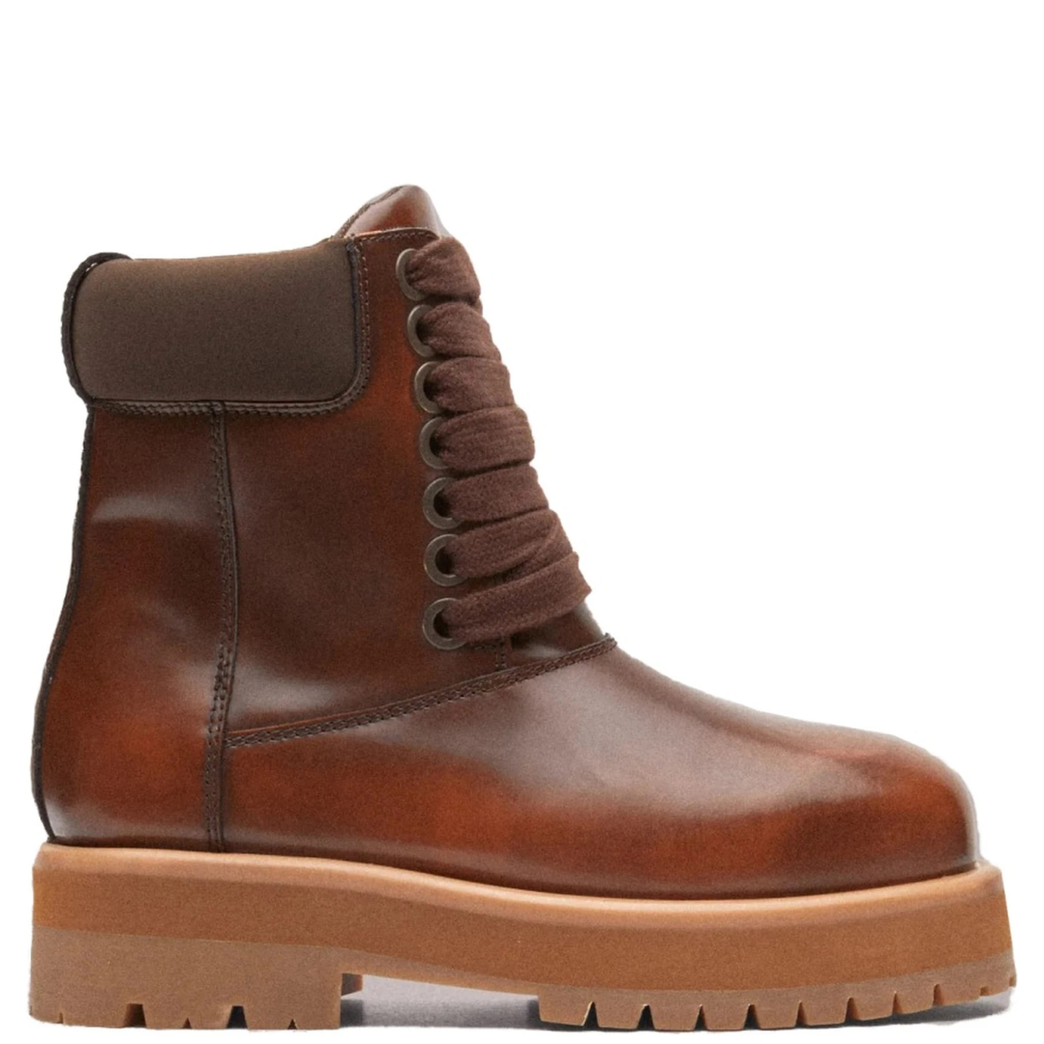 PDF Flat shoes Brown