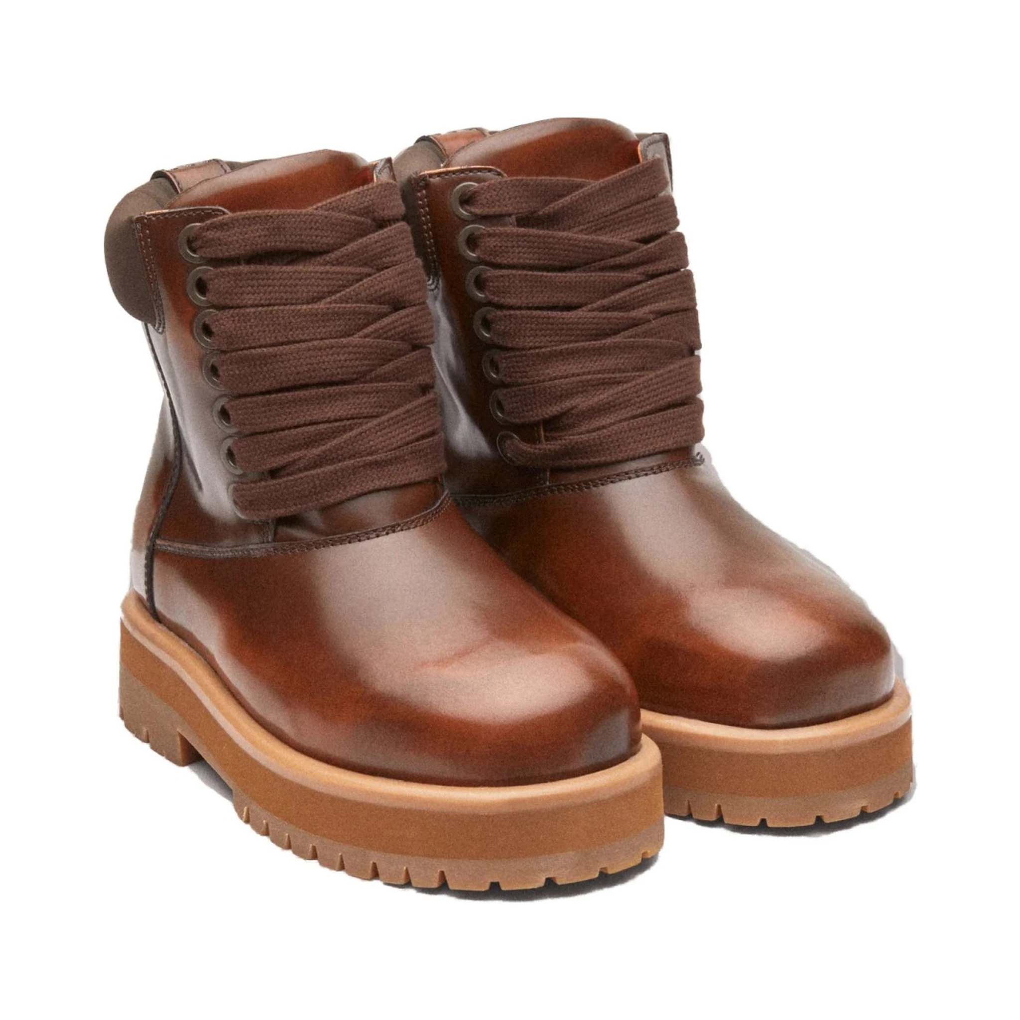 PDF Flat shoes Brown