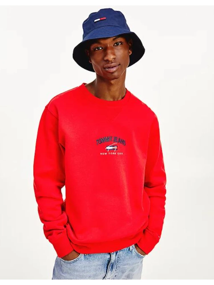 TOMMY JEANS  Sweaters Red