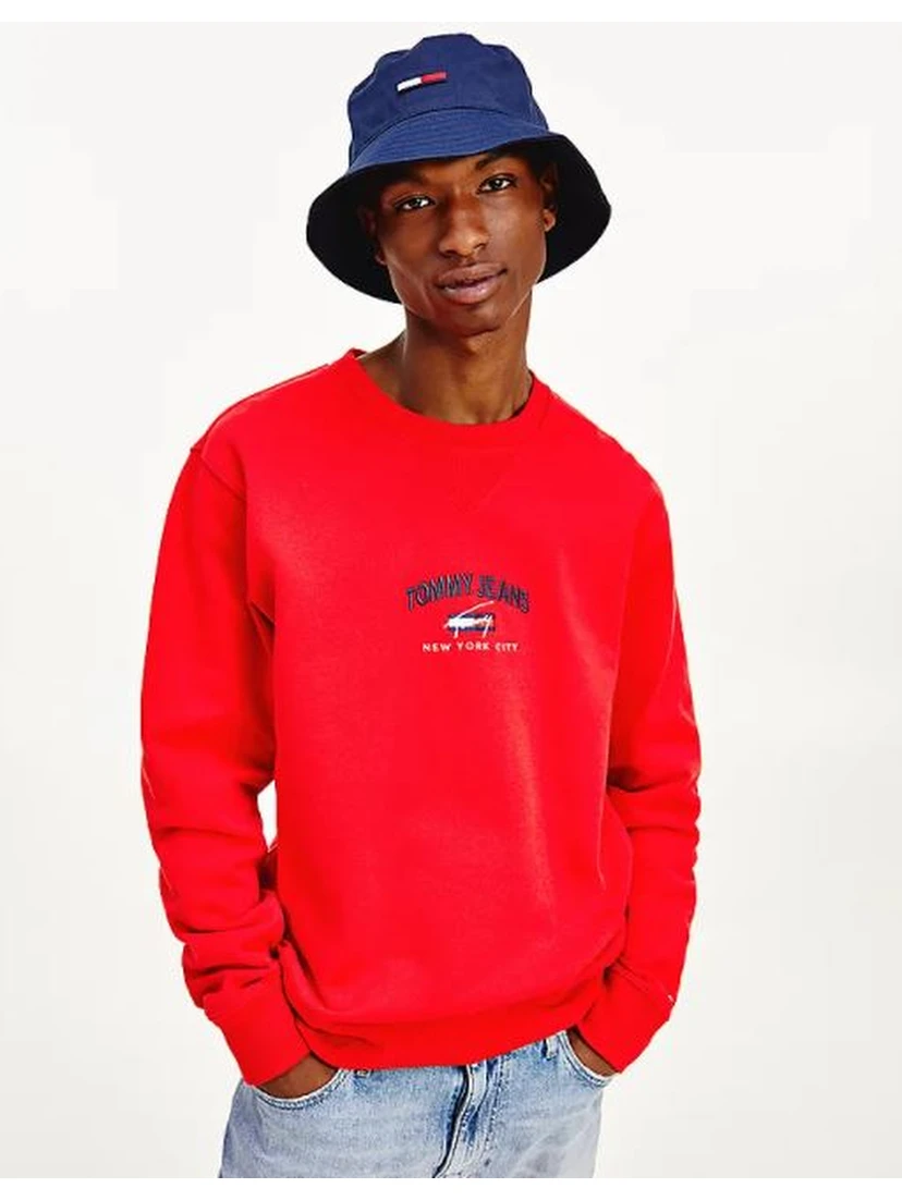 TOMMY JEANS  Sweaters Red