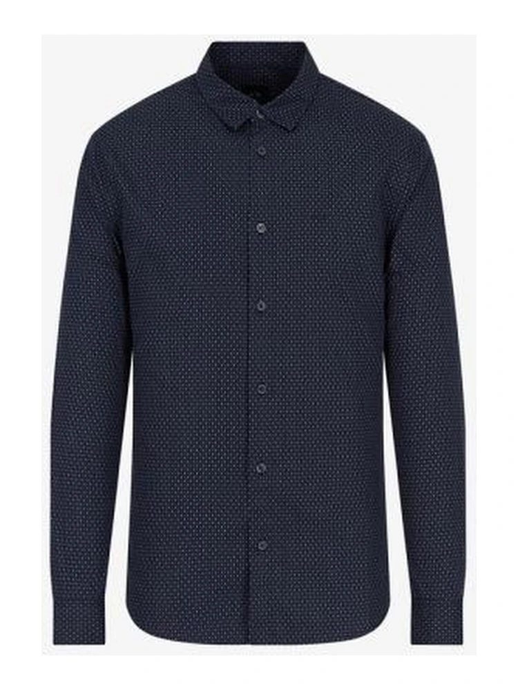 ARMANI EXCHANGE Shirts Blue