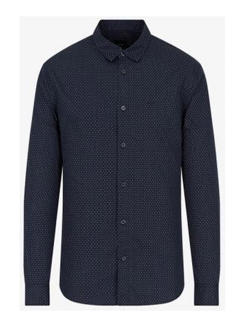 ARMANI EXCHANGE Shirts Blue