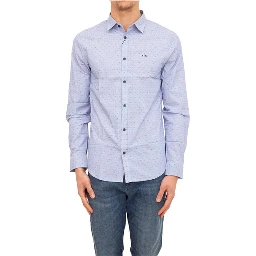 ARMANI EXCHANGE Shirts Blue