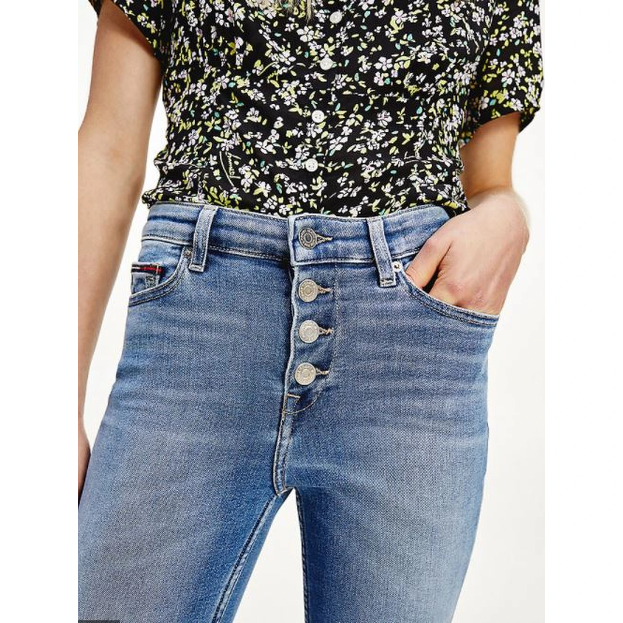 TOMMY JEANS  Trousers Blue