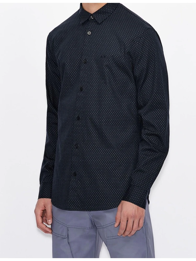 ARMANI EXCHANGE Shirts Blue alternative